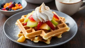 Carb Quick Waffles