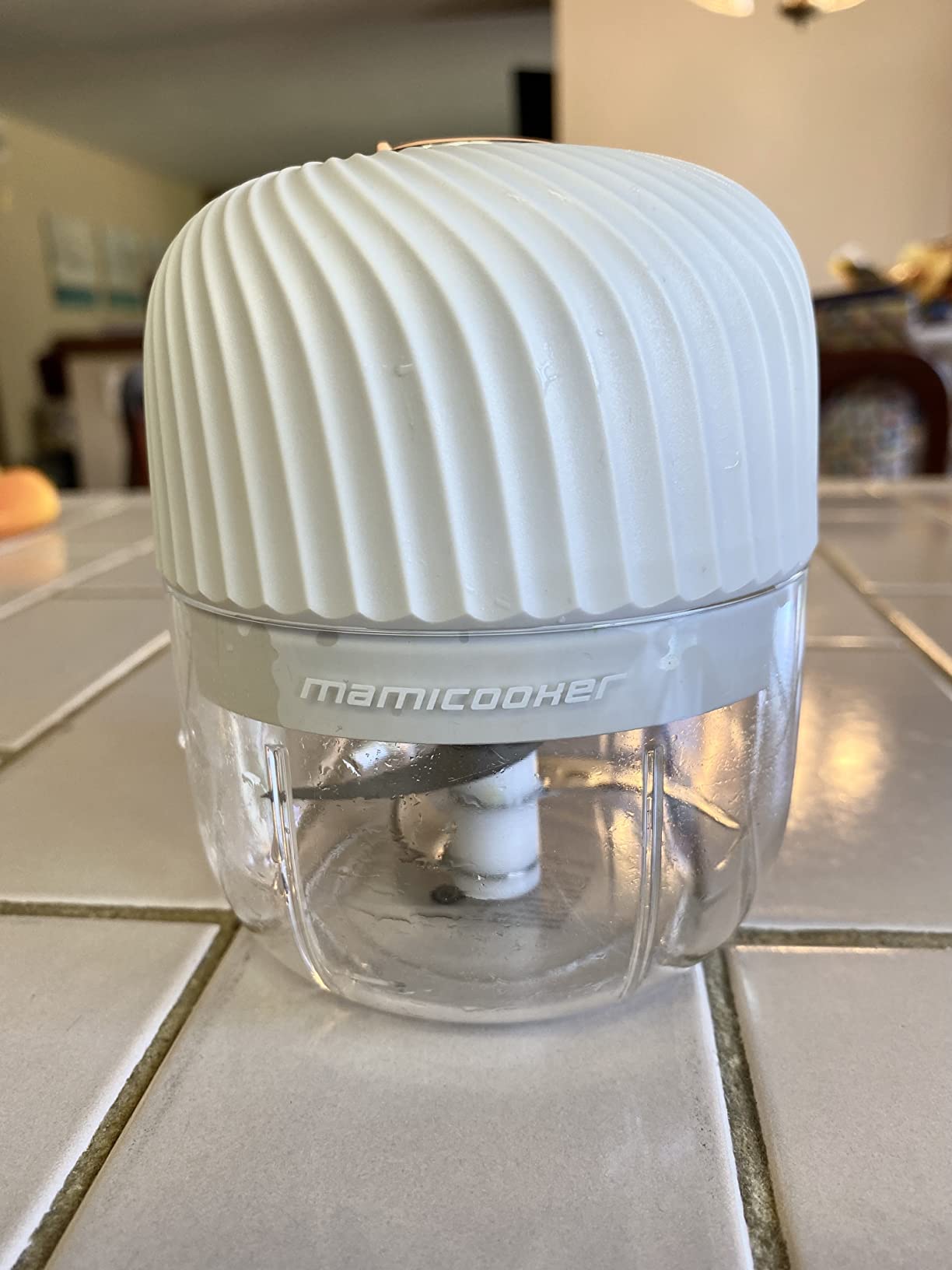 Electric garlic chopper